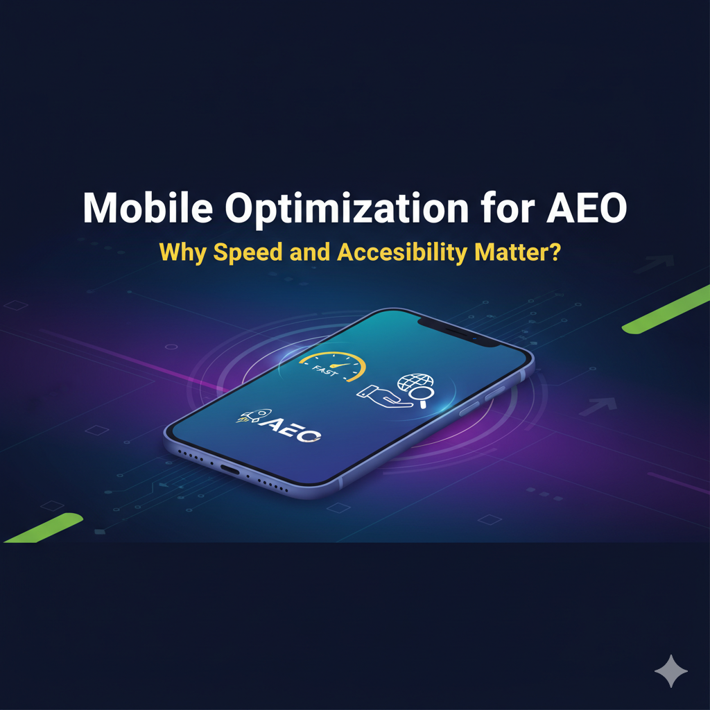 Mobile Optimization for AEO: Why Speed and Accessibility Matter